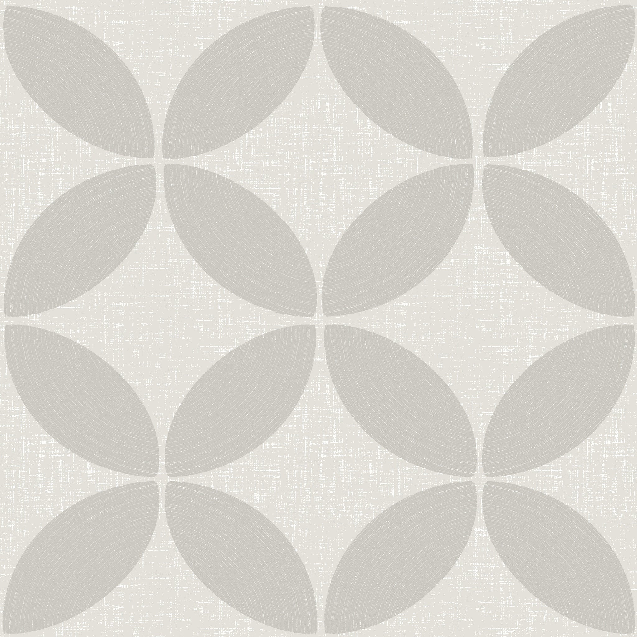 Midcentury Circle Blocks Wallpaper.
